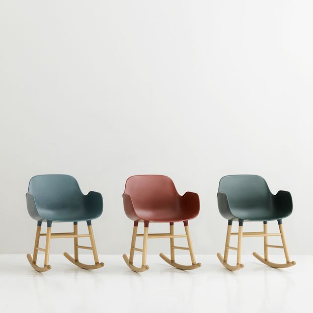 Fauteuil à bascule Form en chêne-product