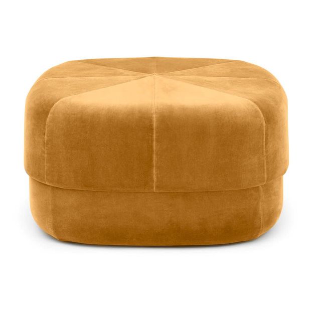 Circus Velvet Pouffe 35x65x65cm-product