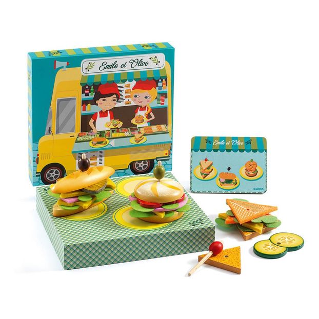 Juego de fast food Emile y Oliva-product
