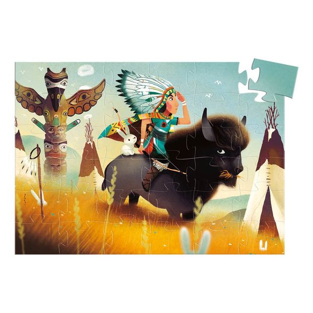 Tatanka Indian Puzzle - 36 Pieces-product