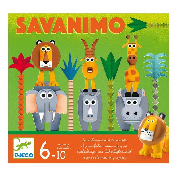 Juego de observación y rapidez Savanimo-product