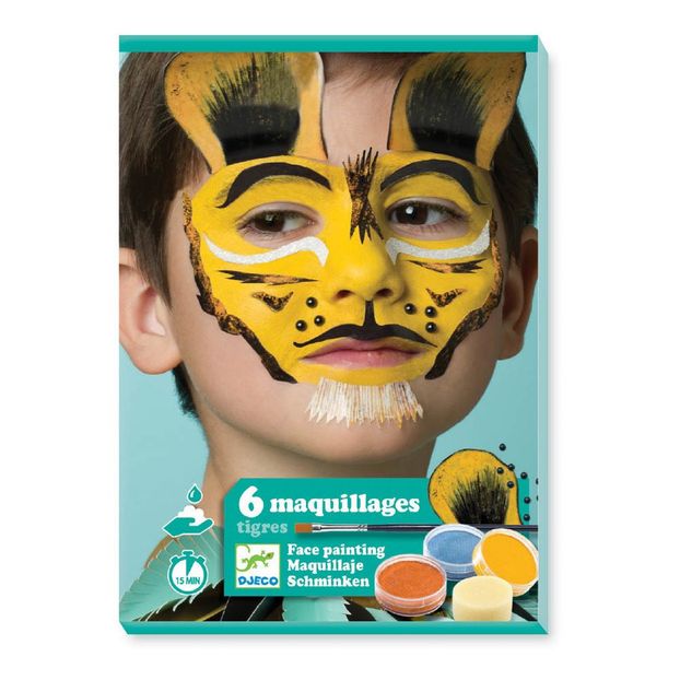 Maquillaje tigre - Set de 6-product