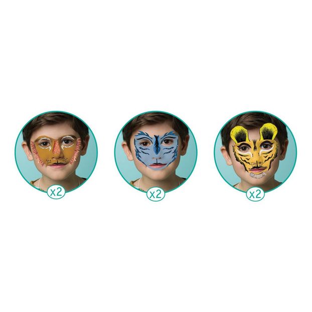 Tiger Face Paint - Set of 6-product