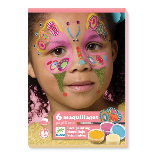 Maquillaje mariposa - Set de 6-product