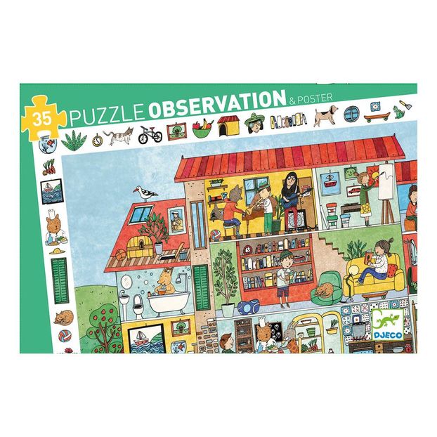 Puzzle la casa - 35 piezas -product