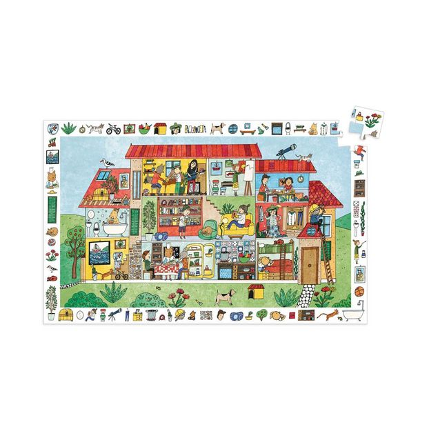House Puzzle - 35 Pieces-product