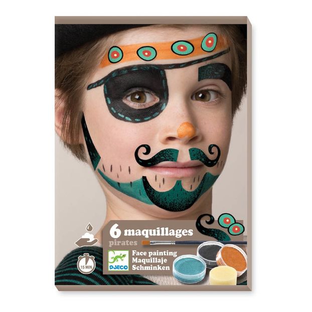 Maquillage pirate - Set de 6-product