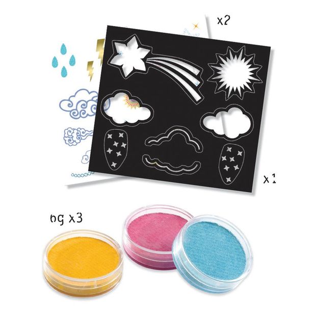 Rainbow Face Paint - Set of 6-product