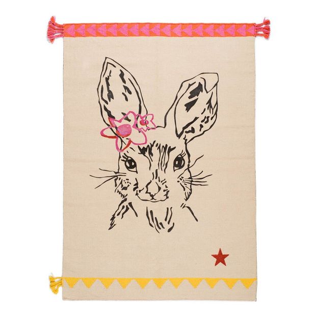 Clapin Cotton Rug - Rabbit-product
