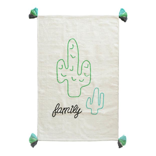Family Spirit Cotton Rug - Cactus-product