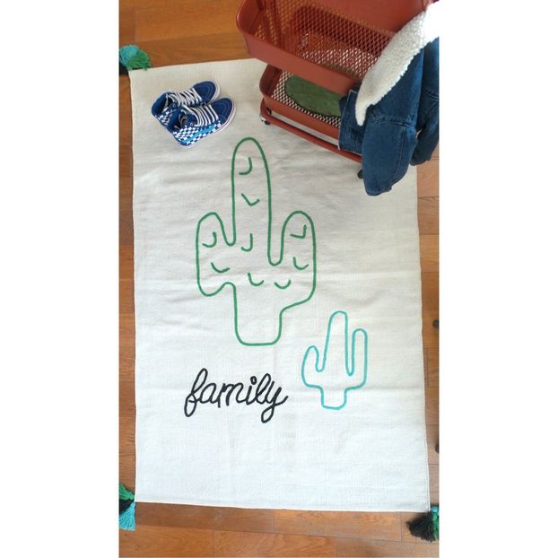 Family Spirit Cotton Rug - Cactus-product