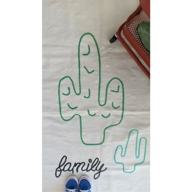Family Spirit Cotton Rug - Cactus-product