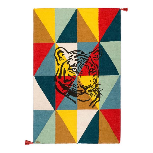 Alfombra Circus de lana - Tigre-product