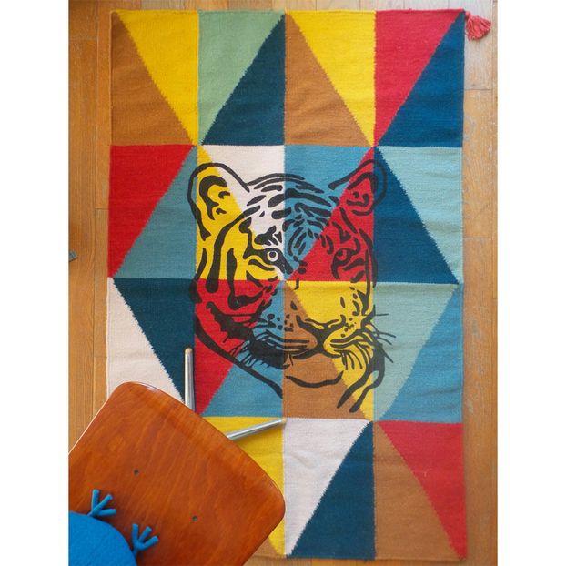 Alfombra Circus de lana - Tigre-product
