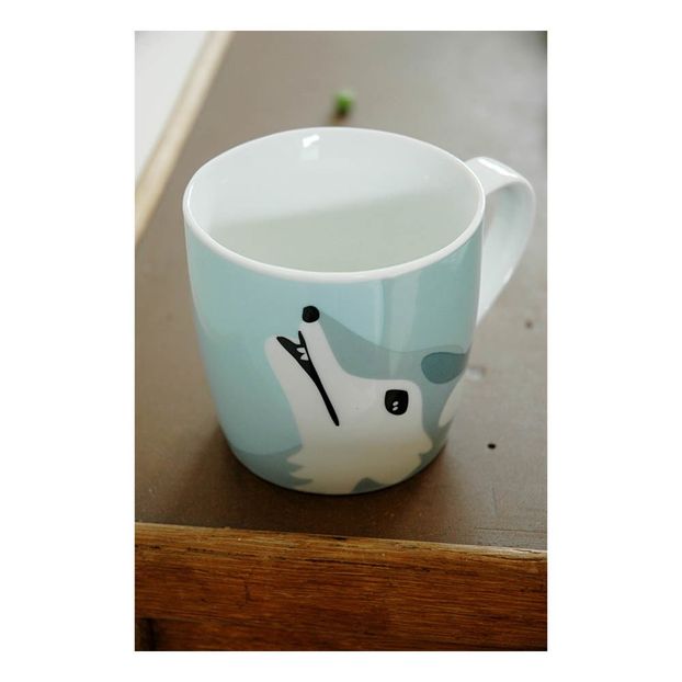 Taza de cerámica lobo, Soraida Janga-product
