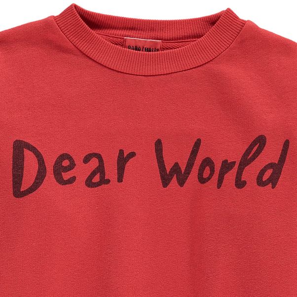Felpa Dear World Cotone Bio-product