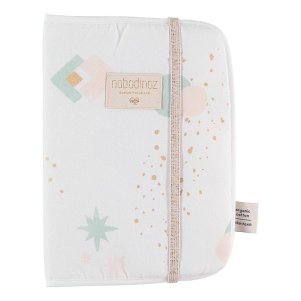 Protège carnet de santé Poema Eclipse en coton bio-product