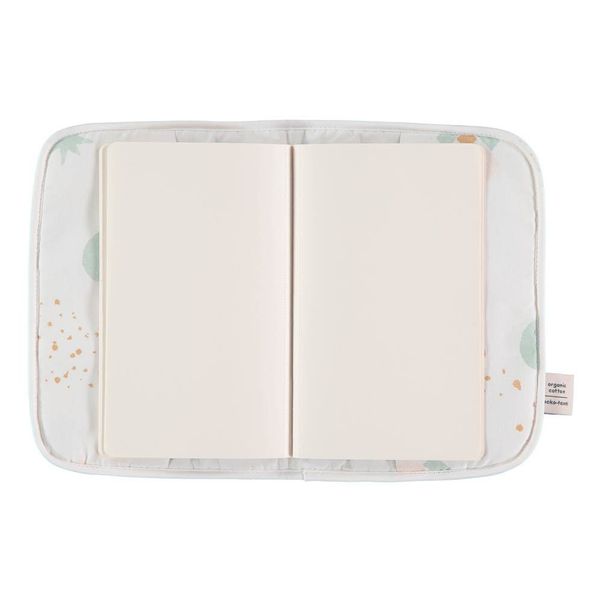 Protège carnet de santé Poema Eclipse en coton bio-product