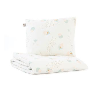 Nobodinoz Bettbezug Himalaya Eclipse aus Bio-Baumwolle -listing