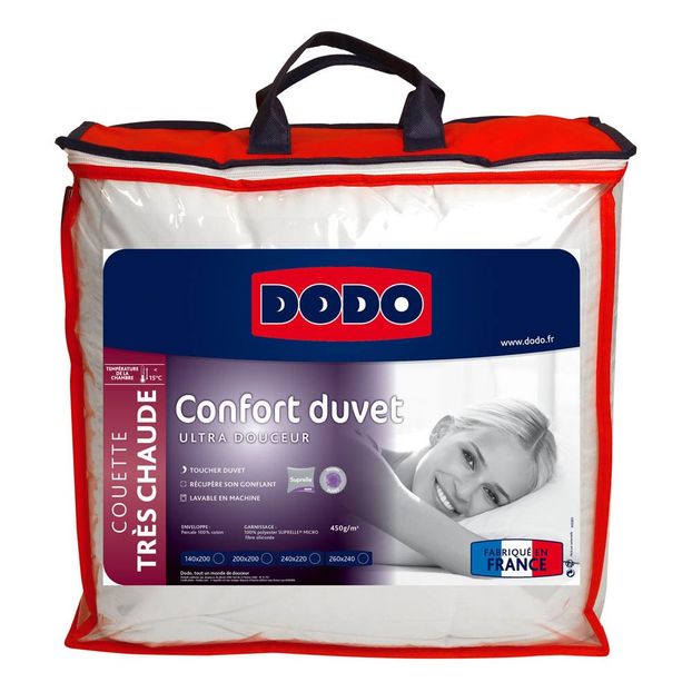 Couette Dodo Confort 450 g/m² Blanc-product
