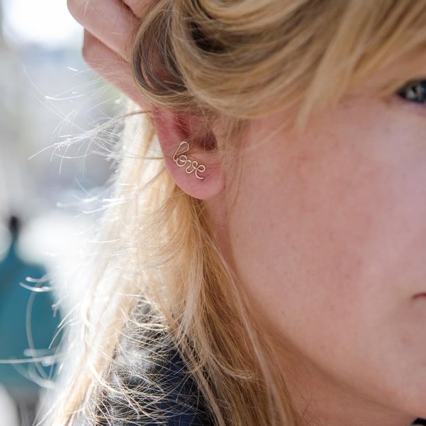 Boucle d'oreille "Let's Rock" Joie Oreille Droite-product