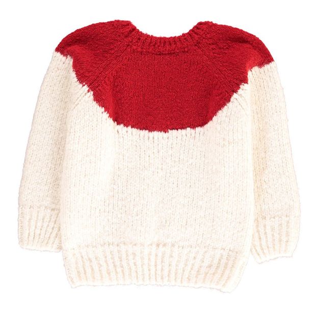 Pull Torsadé Laine Bicolore-product