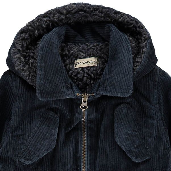 Ribbed Velvet Lined Parka-product