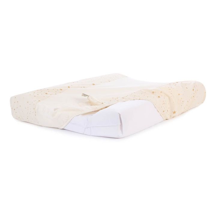 Calma Stella Organic Cotton Chaning Mat Cover | Natural- Product image n°1