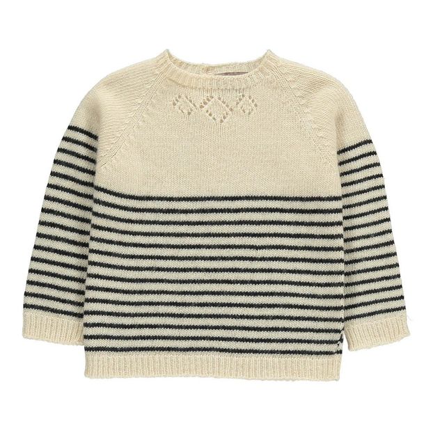 Pull Laine et Cachemire Rayé-product
