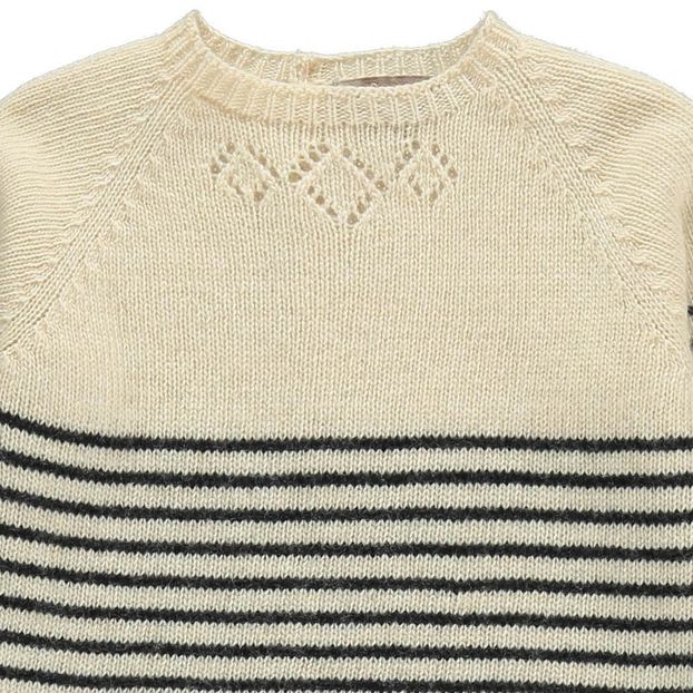 Pull Laine et Cachemire Rayé-product