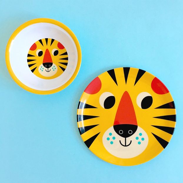 Tiger Melamine Plate-product