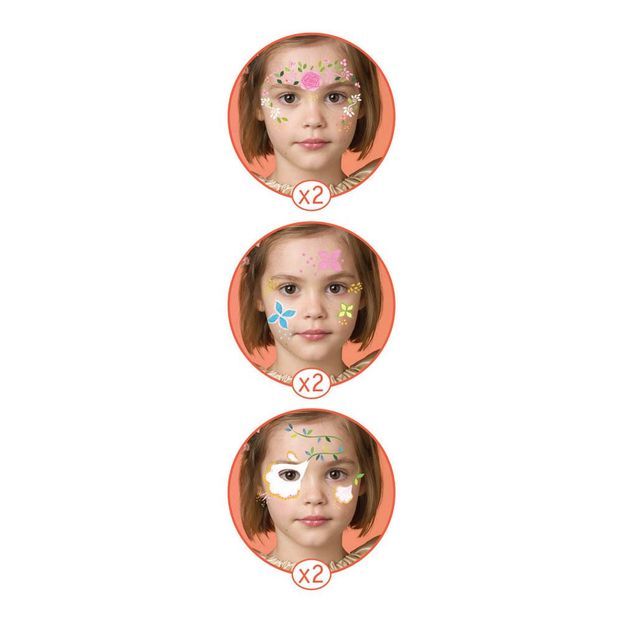 Flower Fairy Face Paint - Set of 6-product