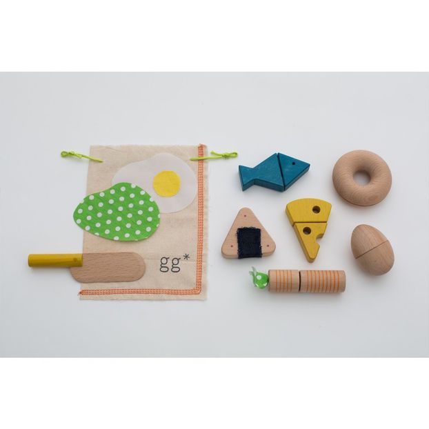 Mamagoto Wooden Bagel Making Set-product