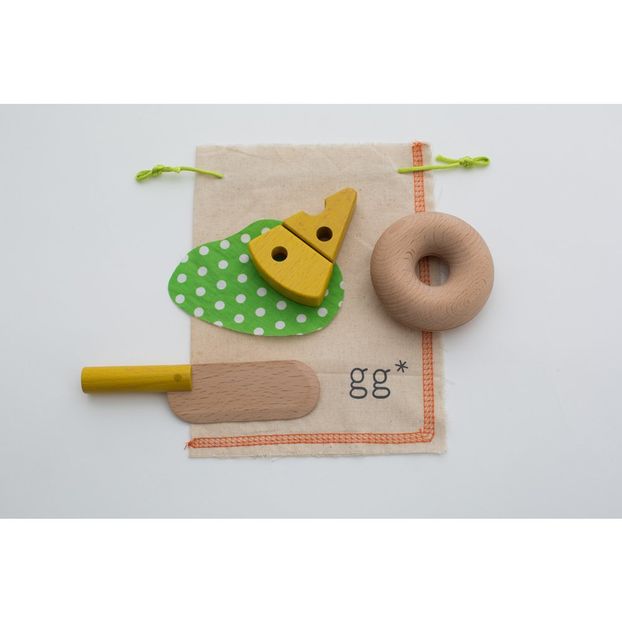 Mamagoto Wooden Bagel Making Set-product
