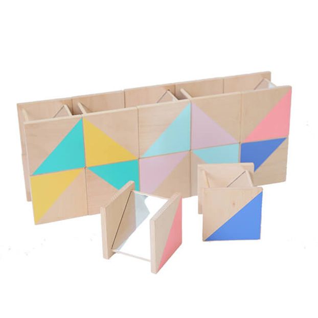 Jeu de construction en bois et miroirs Ditto-product
