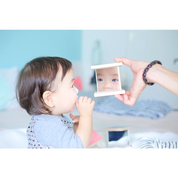 Ditto Wooden Construction Game With Mirrors-product