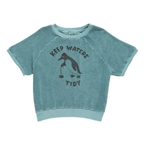 Organic Cotton Short Sleeve Penguin Sweatshirt-product
