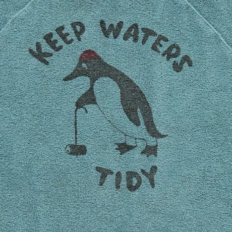 Organic Cotton Short Sleeve Penguin Sweatshirt-product