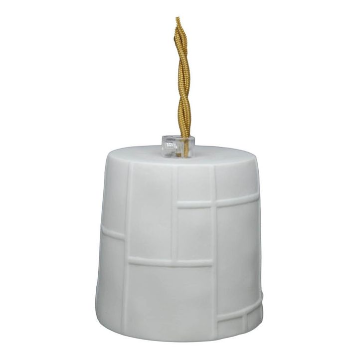 Lámpara portátil de porcelana Monde, D8,5 cm cordón 3 m- Imagen del producto n°0