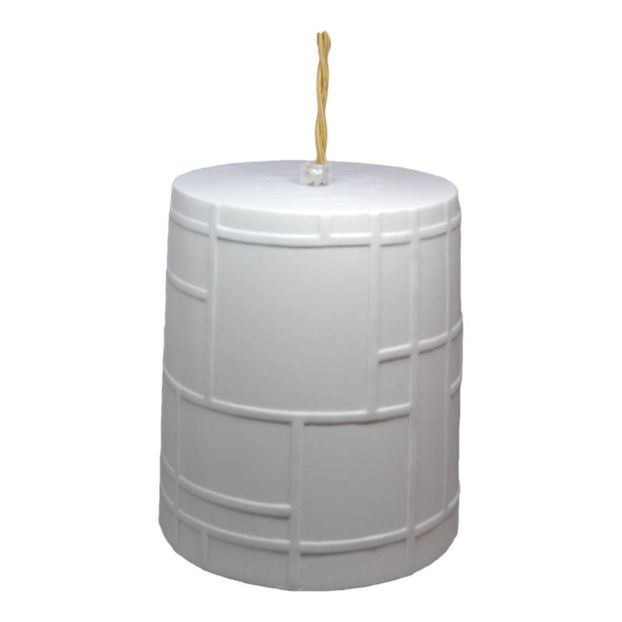 Suspensión Reverso de porcelana Monde, D15 cm cordón 1,5 m-product
