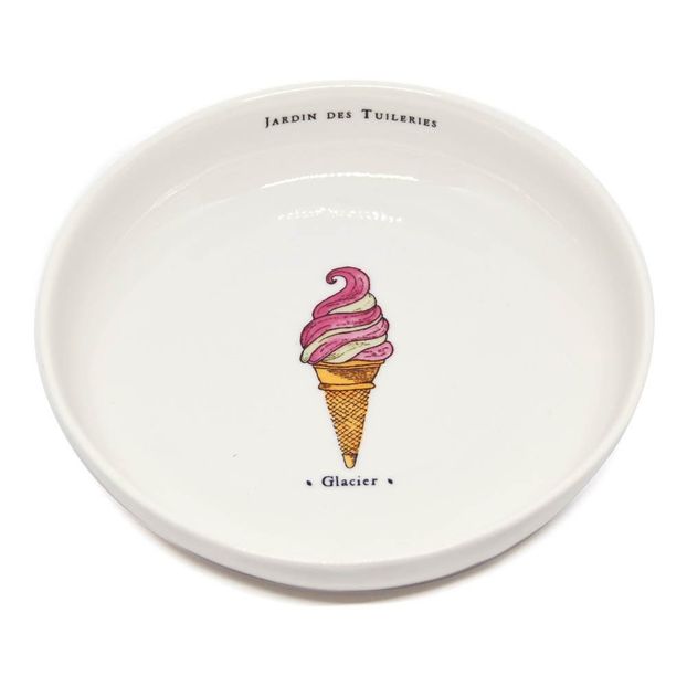 Jardin des Tuileries Porcelain Plate, D16cm - Marin Montagut-product