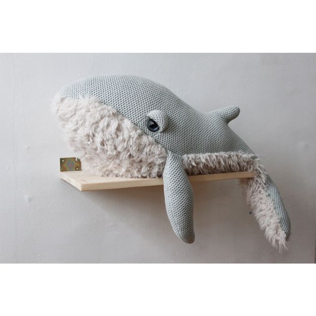Doudou géant baleine Grandma 83 cm-product