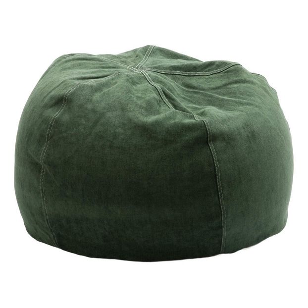Pouf cube Black line Chenille-product