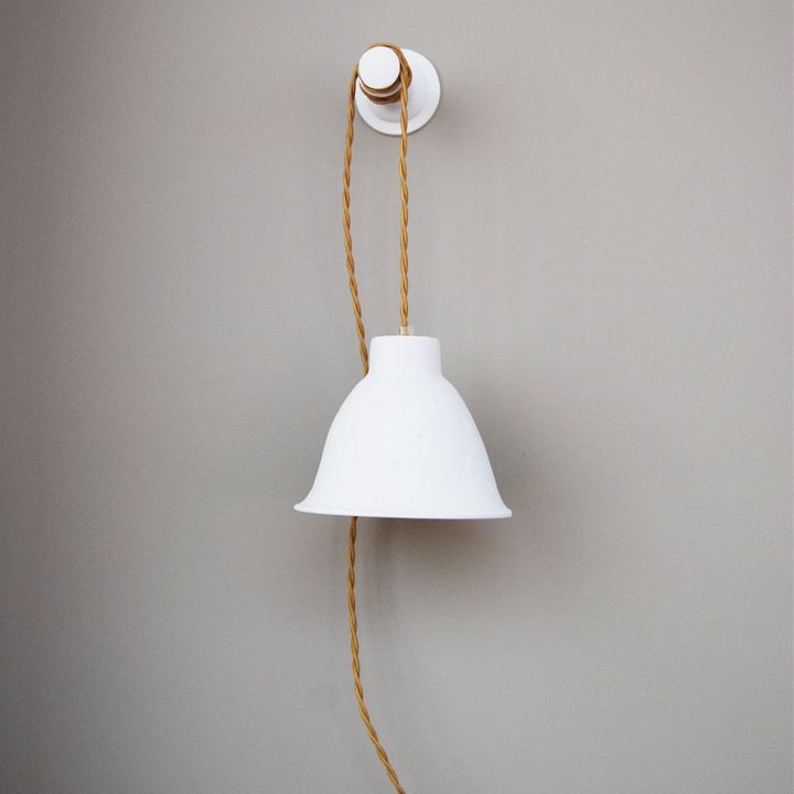 Colgador de porcelana brillante para lámpara portátil- Imagen del producto n°1