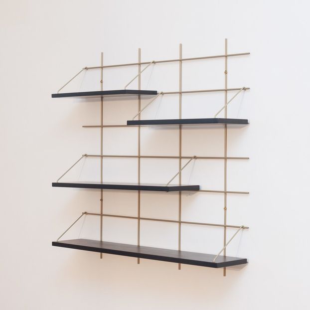 Mensola 7 Louison base ottone-product