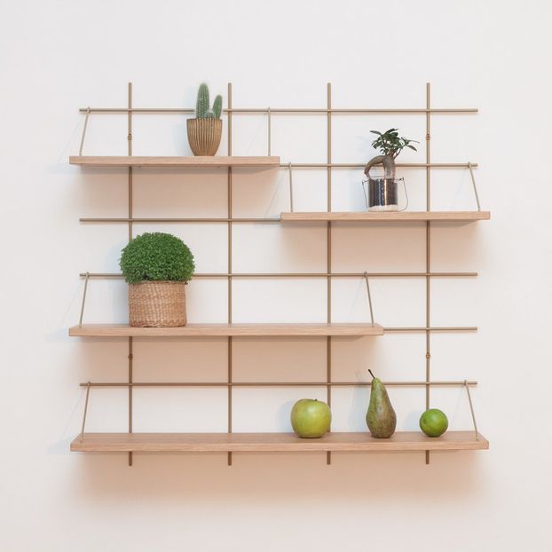 Etagère 7 Louison base laiton-product