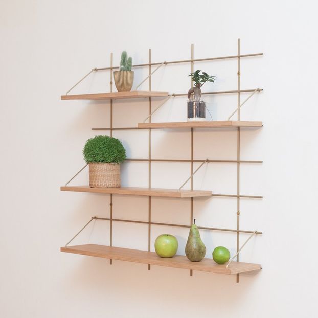 Etagère 7 Louison base laiton-product