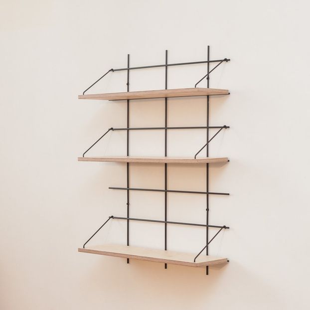 Etagère 2 Celeste base noire-product