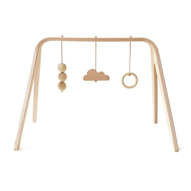 Arche d'éveil en bois et ses 3 suspensions-product