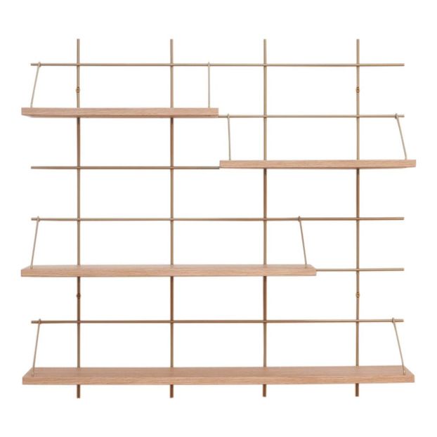 Etagère 7 Louison base laiton-product